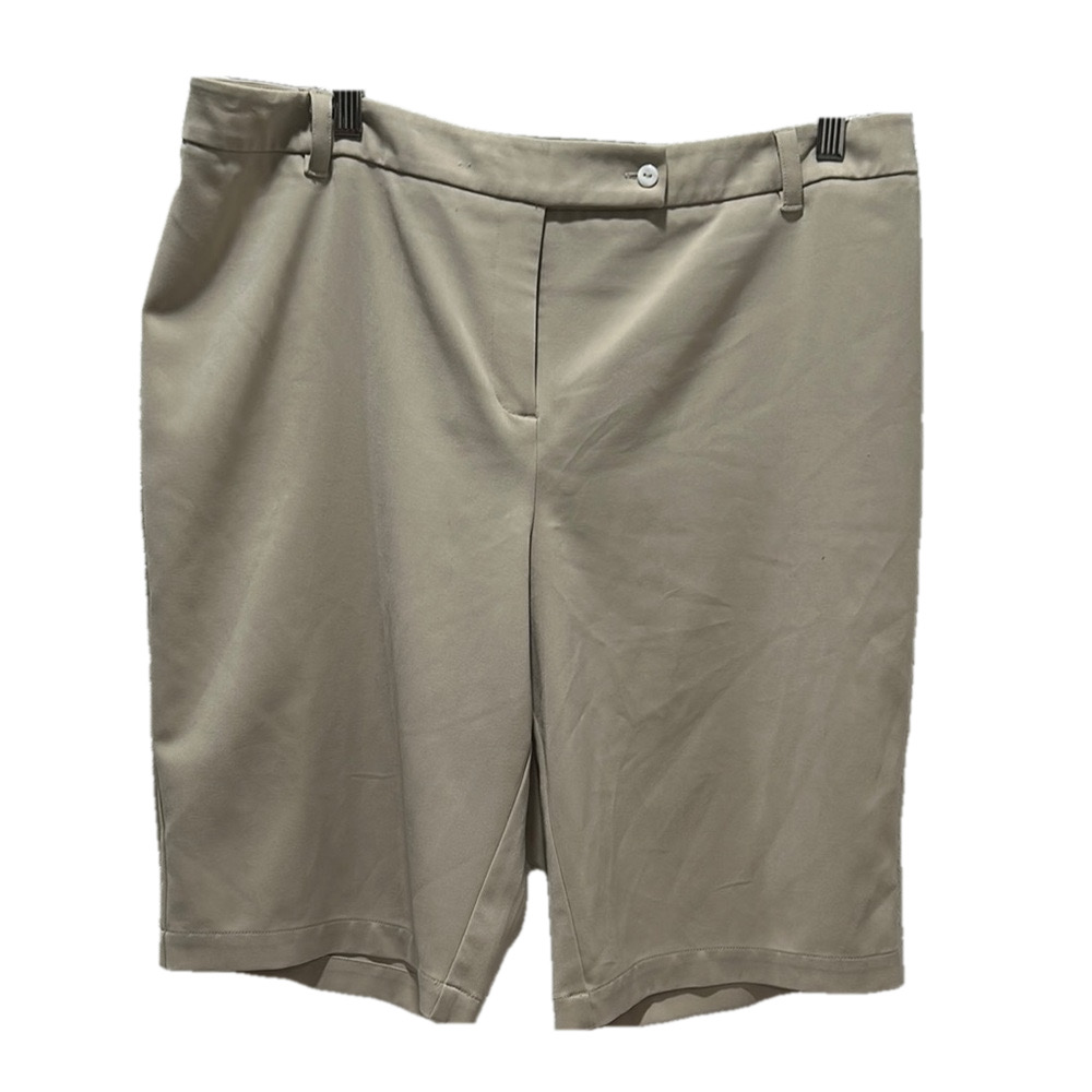Additions by Chico’s  Tan Shorts size 2.5 GUC